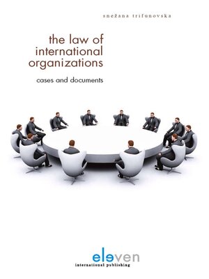cover image of The Law of International Organizations